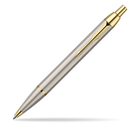 Parker IM Brushed Metal GT Ballpoint Pen