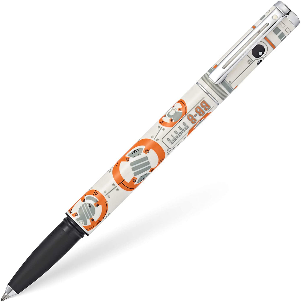 Sheaffer Gel Rollerball Pen Chrome Trim Star Wars BB-8