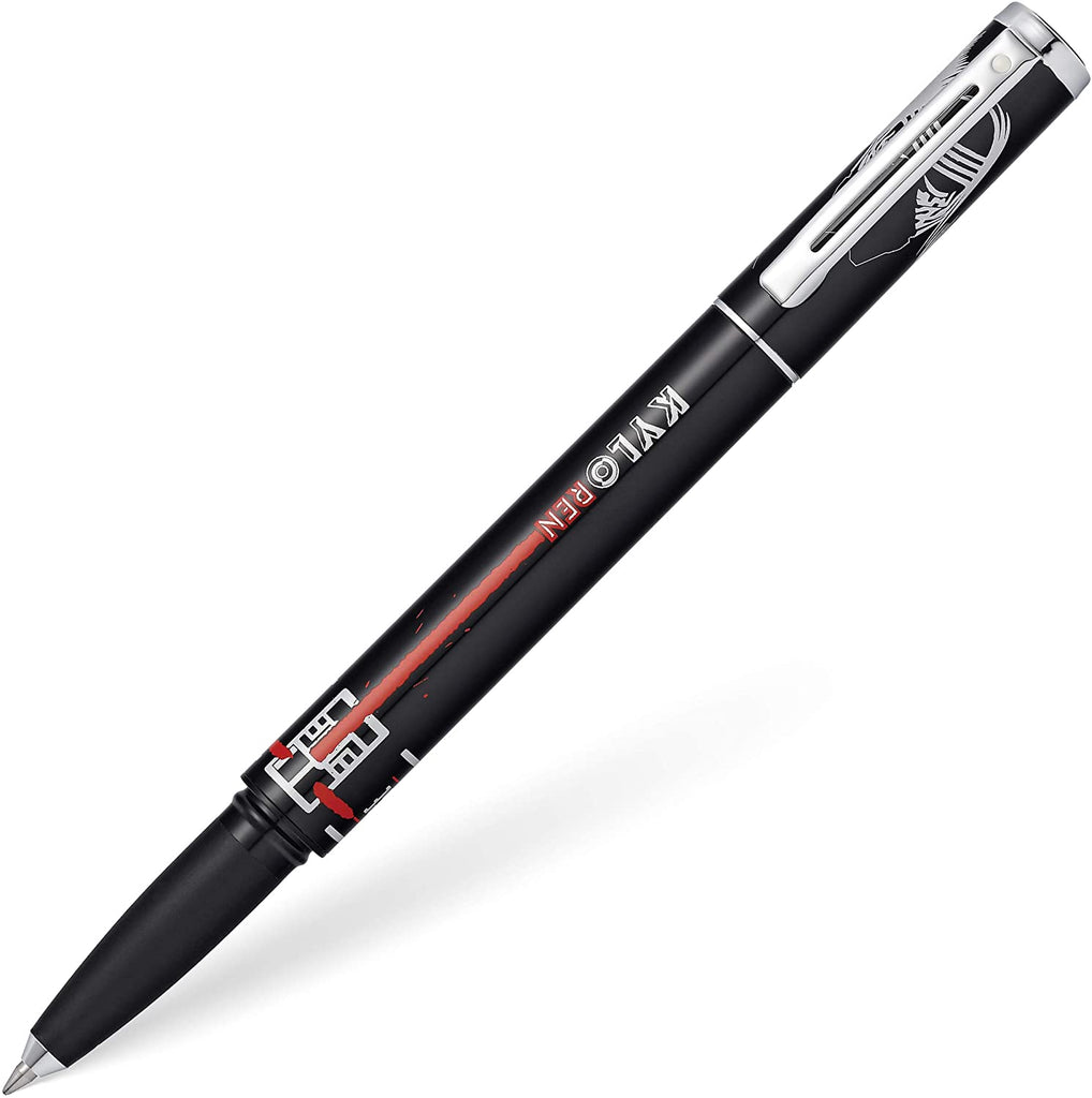 Sheaffer Gel Rollerball Pen Chrome Trim Star Wars KYLO REN