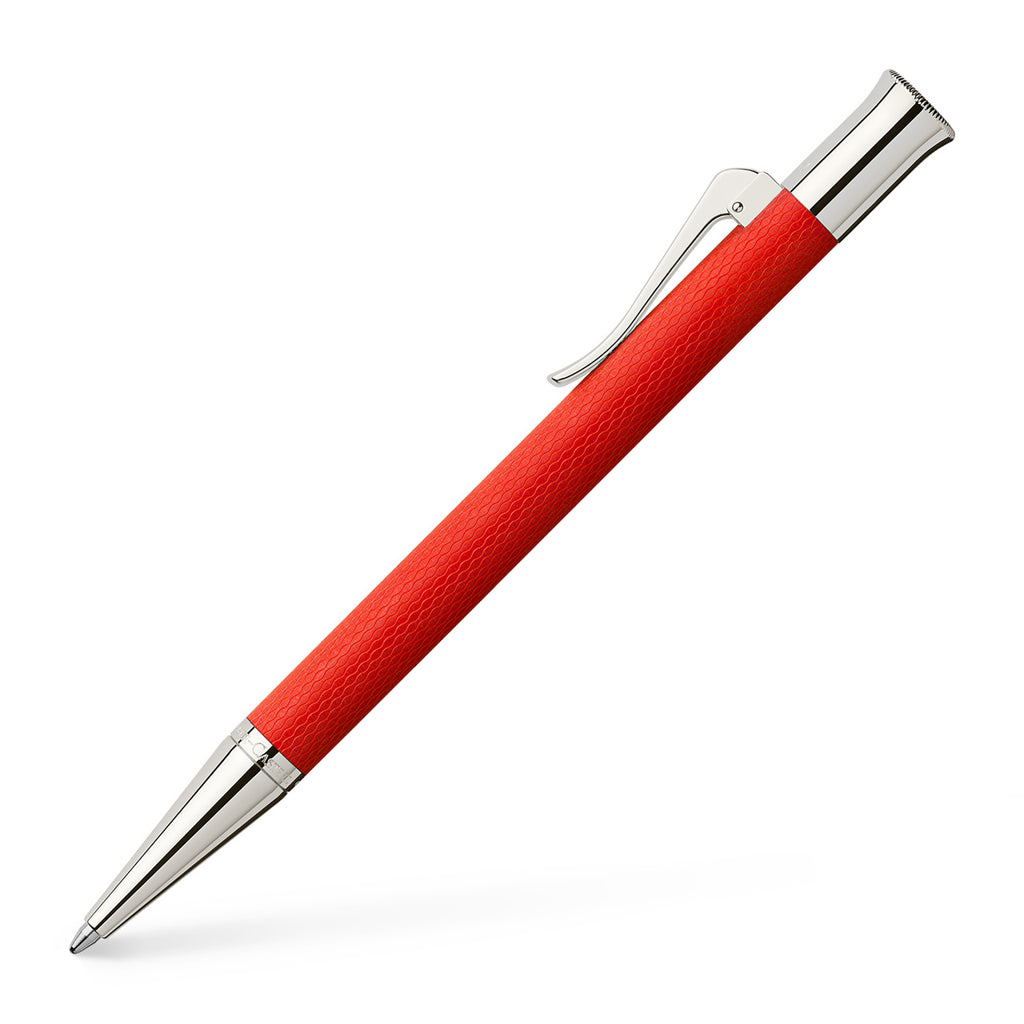 GVFC Guilloche India Red, Ballpoint Pen