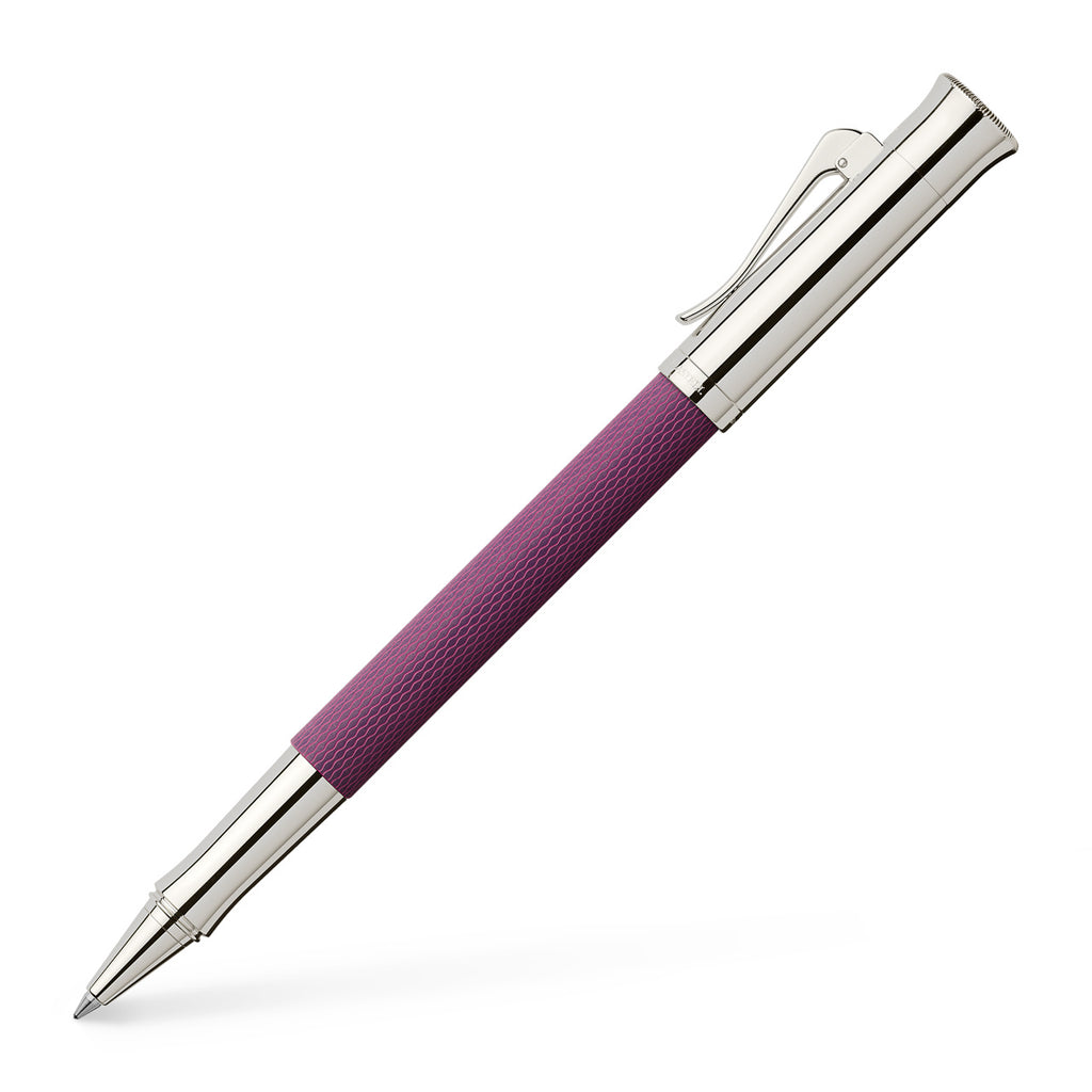 GVFC Guilloche Violet Blue, Rollerball Pen