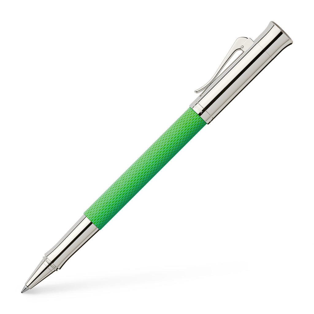 GVFC Guilloche Viper Green, Rollerball Pen