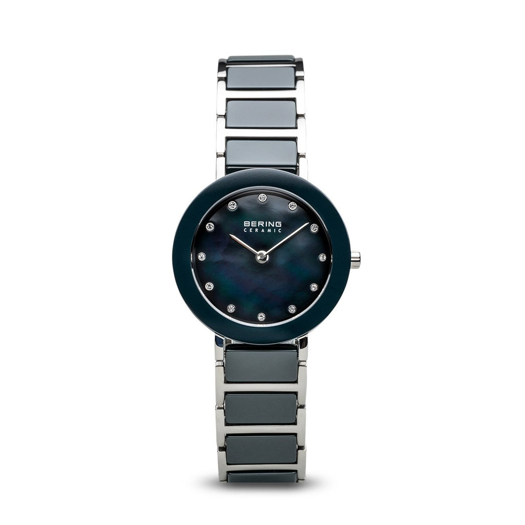 Bering Sale Polished Silver Steel Grey Watch