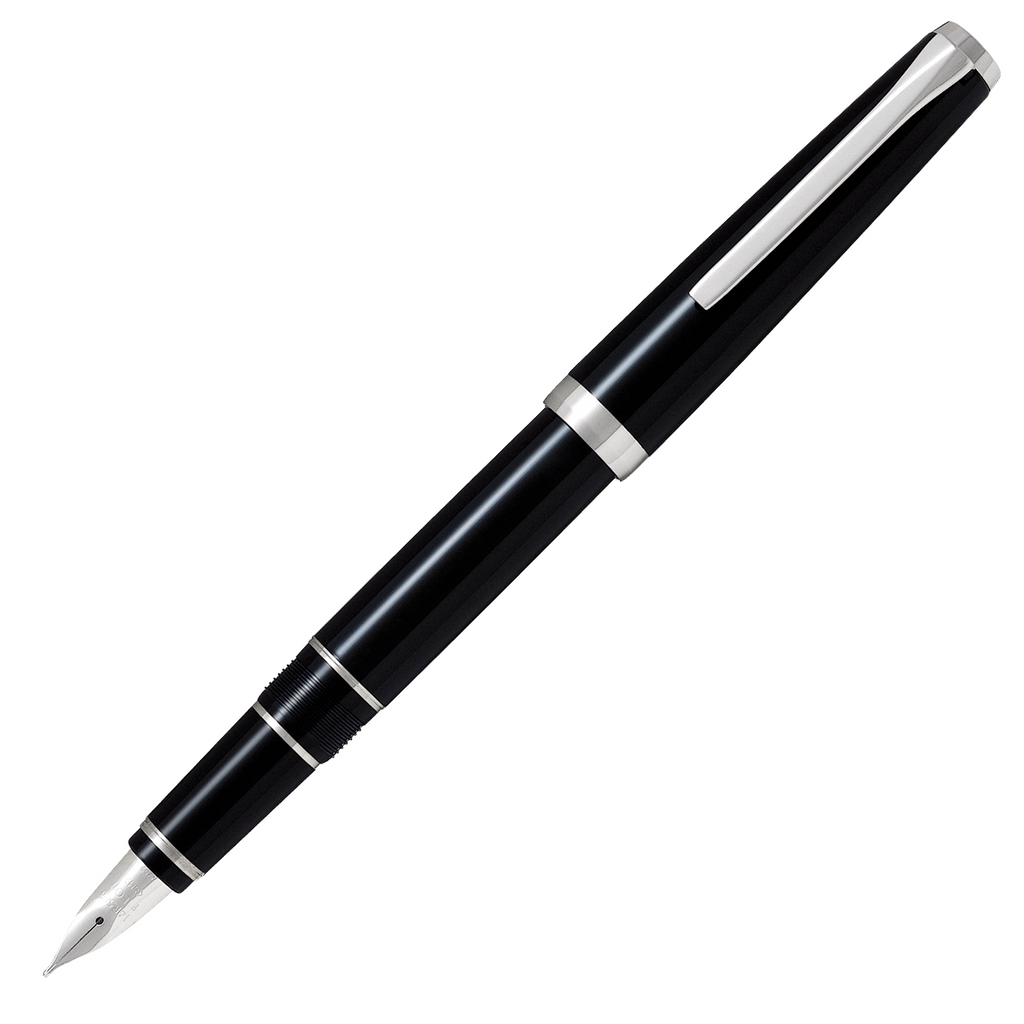 Pilot Falcon Black Barrel Fountain Pen