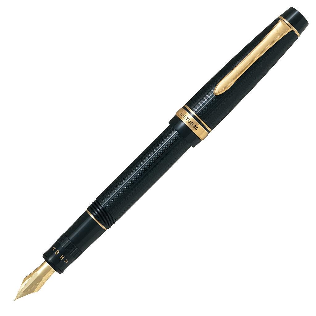 Pilot Justus 95 Black Barrel Fountain Pen