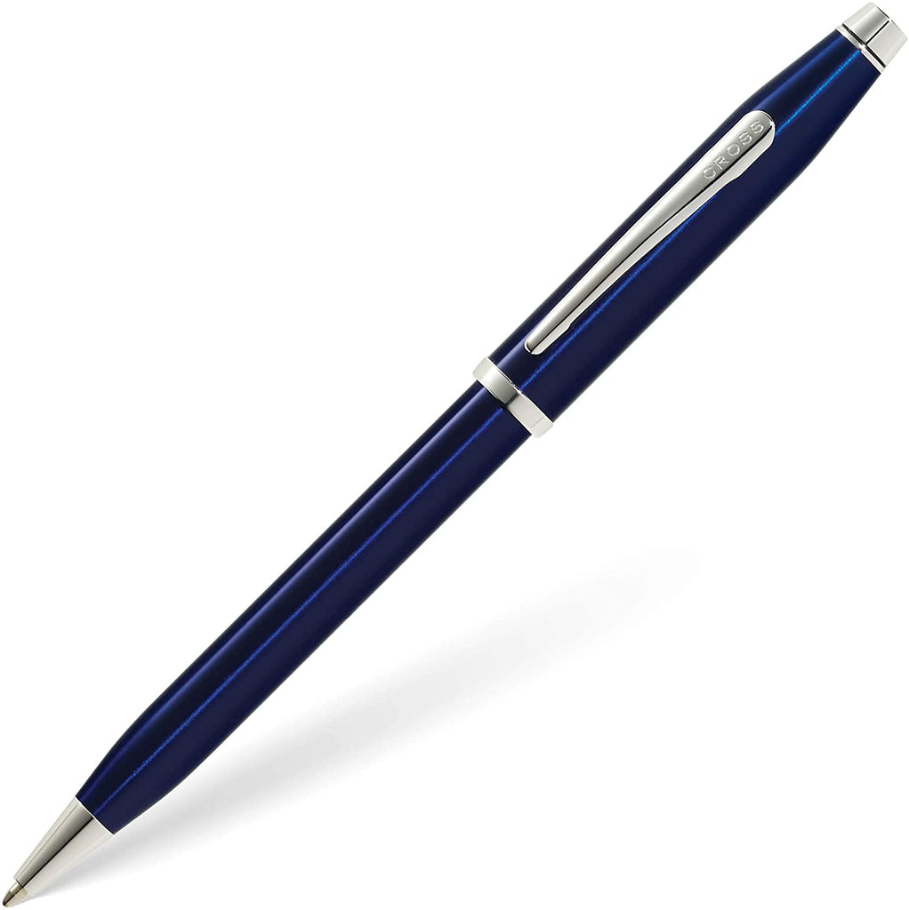 Cross Century II Translucent Blue Lacquer Ballpoint Pen