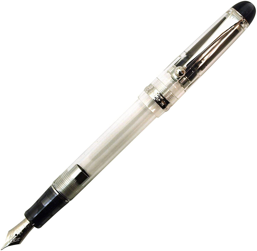 Pilot Custom 74 Clear Medium Nib Fountain Pen