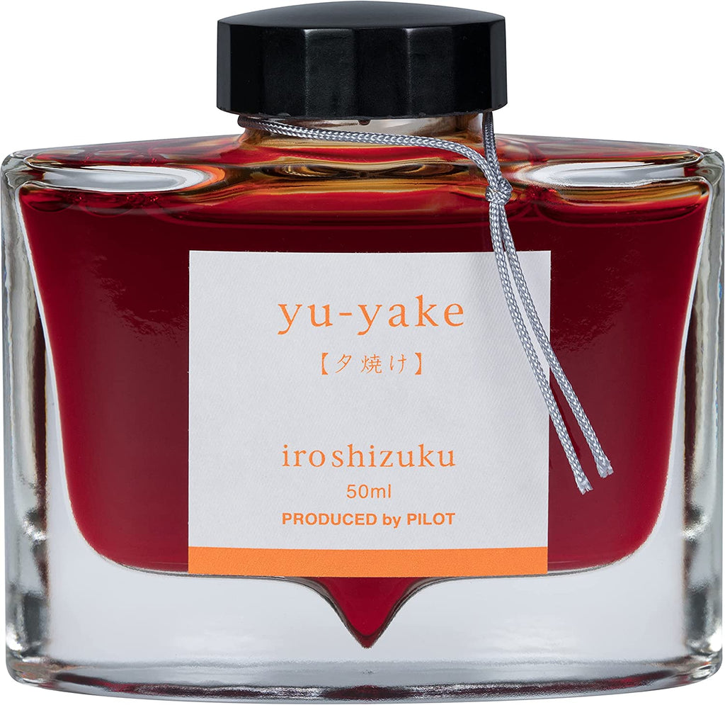 Pilot Iroshizuku 50mL Sunset (Yu-yake) – Orange Ink