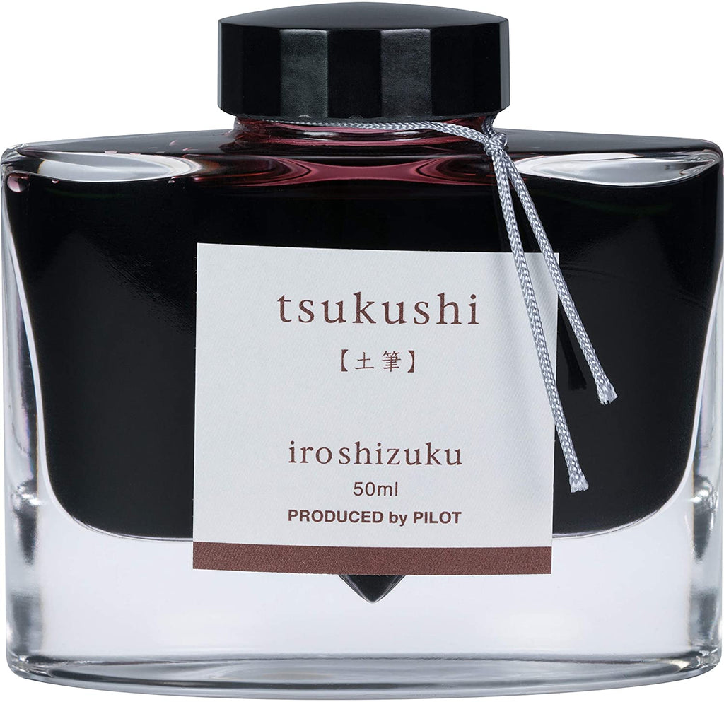 Pilot Iroshizuku 50mL Horsetail (Tsukushi) – Brown Ink