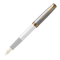 Parker Sonnet Stainless Steel Gold Trim Cap Assembly