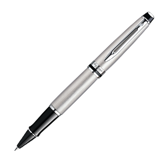 Waterman Expert Brushed Steel Chrome Rollerball