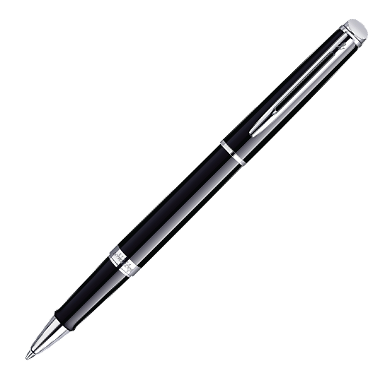 Waterman Hemisphere Black Lacquer Chrome Rollerball