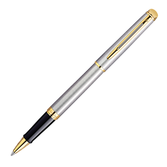 Waterman Hemisphere Stainless Steel Gold Rollerball