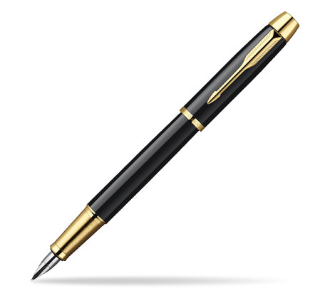 Parker IM Black Lacquer GT Fountain Pen