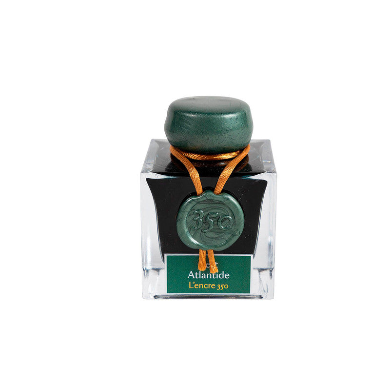 JACQUES HERBIN - 350TH ANNIVERSARY INK - 50ML BOTTLE - ATLANTIS GREEN