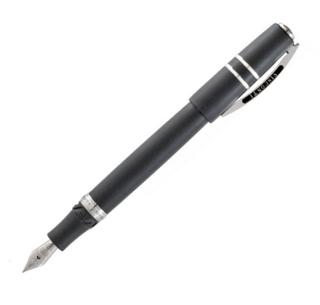 Visconti Homo Sapiens Steel Age Black Fountain Pen