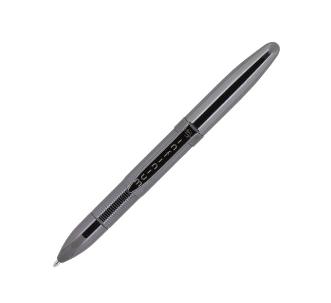 Fisher Space INFB-1 - Dark Matter Black Titanium Infinium Space Pen With Blue Ink