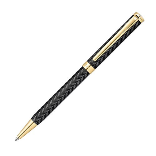 Sheaffer Intensity Engraved Matte Black Ballpoint Pen