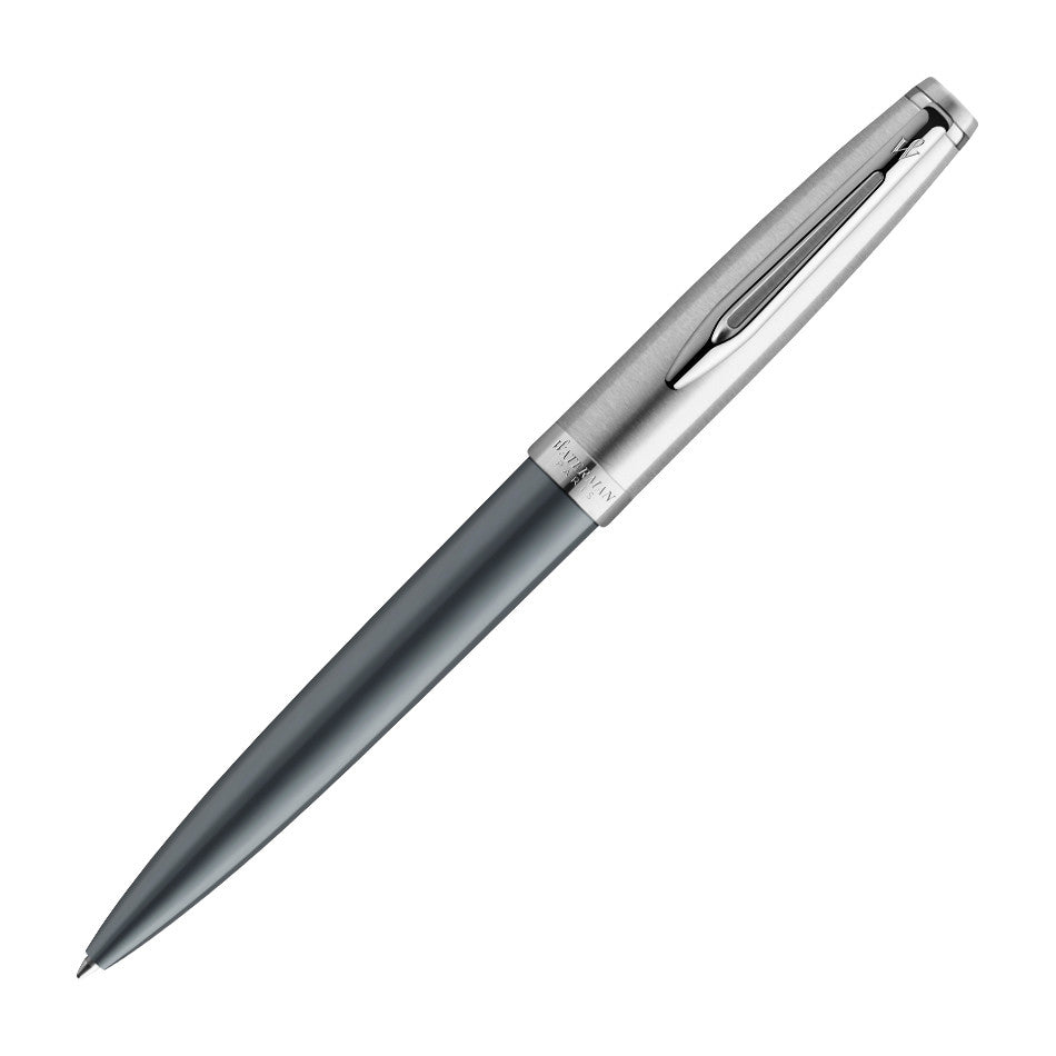 Waterman Embleme Deluxe Ballpoint Pen Grey Gift Box