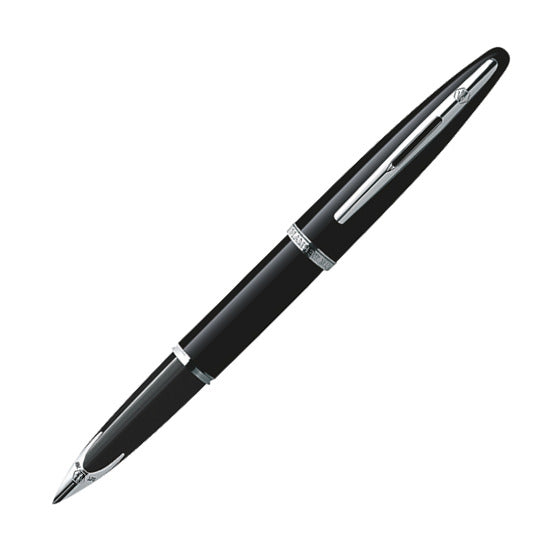 Waterman Carene Black Sea Chrome Trim Fountain Pen