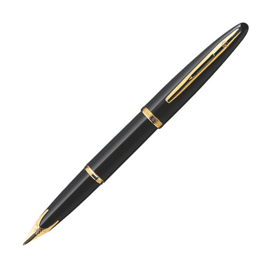 Carene Black Sea Gold Trim Fountain Pen