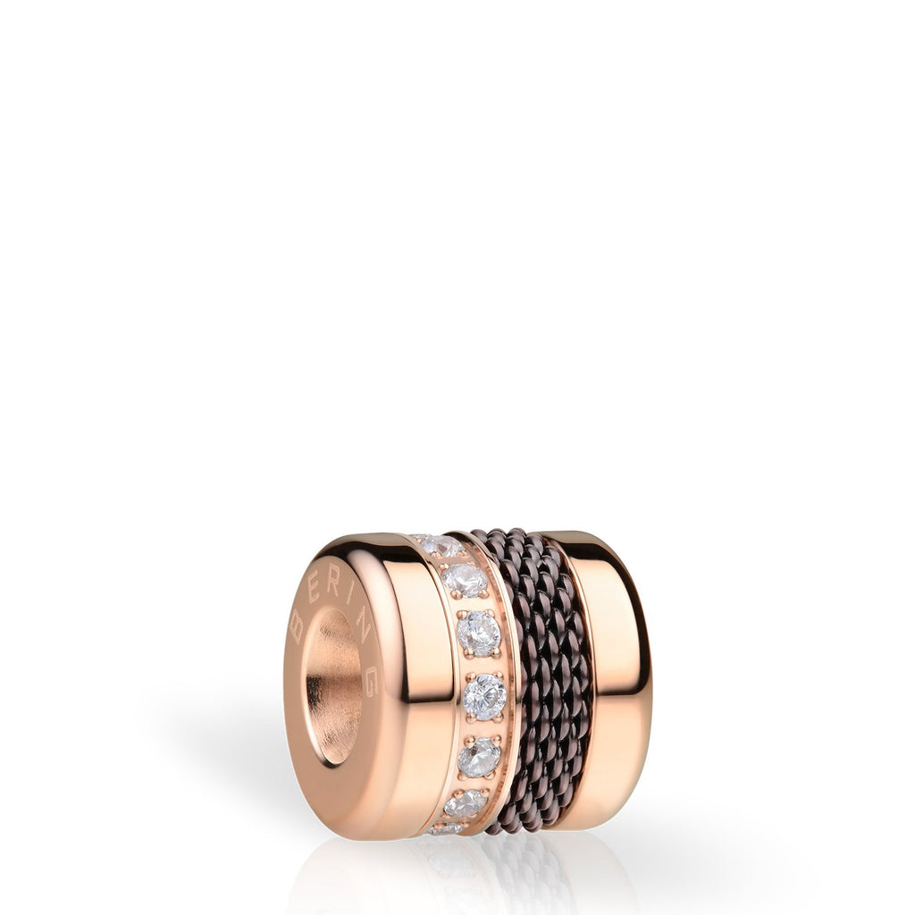 BERING Arctic Symphony Polished Rose Gold Detachable Charm Set