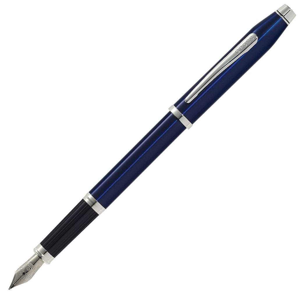 Cross Century II Translucent Blue Lacquer Fountain Pen