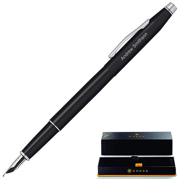 Cross Classic Century Black Lacquer Fountain Pen