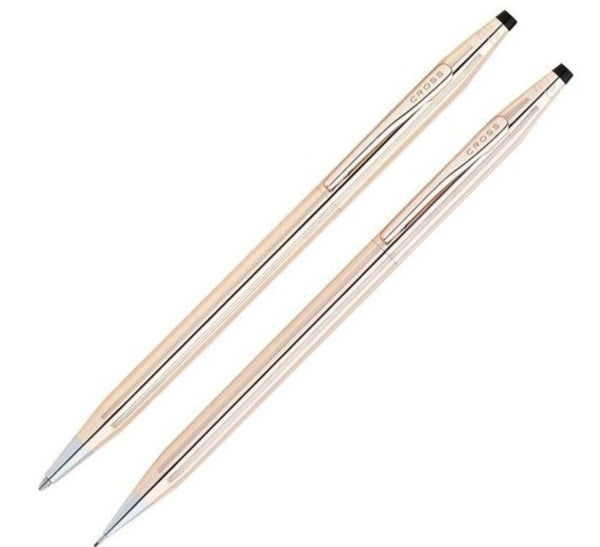Cross Classic Century 10CT Gold Filled Ballpoint Pen/0.7mm Pencil Set