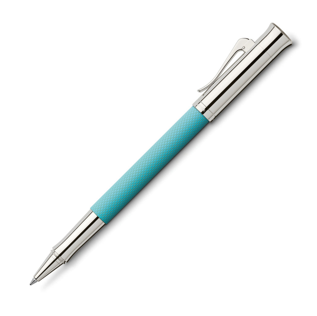 GVFC Guilloche Turquoise, Rollerball Pen