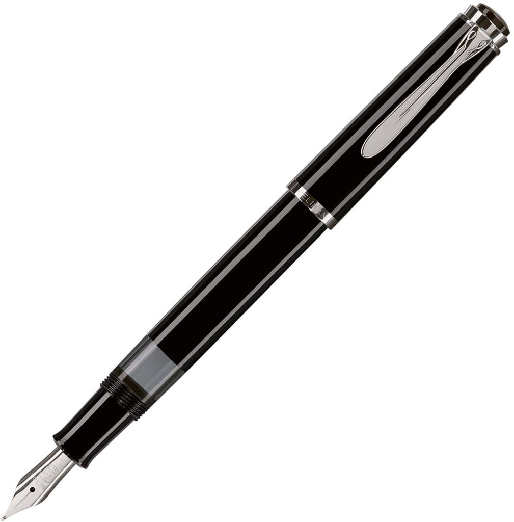 Pelikan Classic 205 Piston Black Chrome Trim Fountain Pen