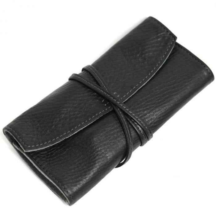 Pilot Pensemble 5 Pen Leather Pouch Roll Black