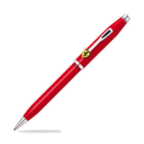 Cross Century II Ferrari Ballpoint Pen -Glossy Rosso Corsa Red Lacquer