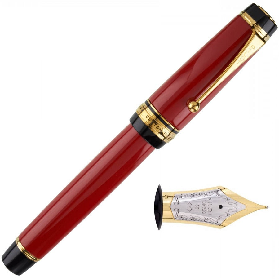 Pilot Custom Urushi Red Fountain Pen